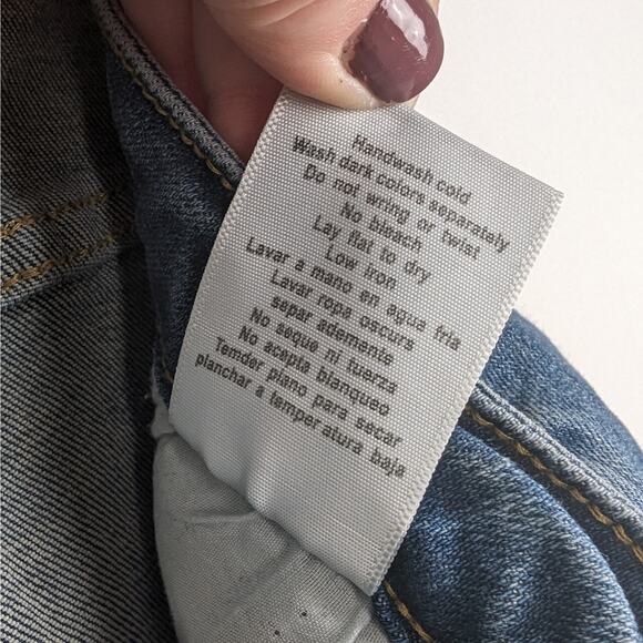 Judy Blue Mid Wash High Rise Distressed Boyfriend Jeans Size 15|32‎ - Picture 8 of 9